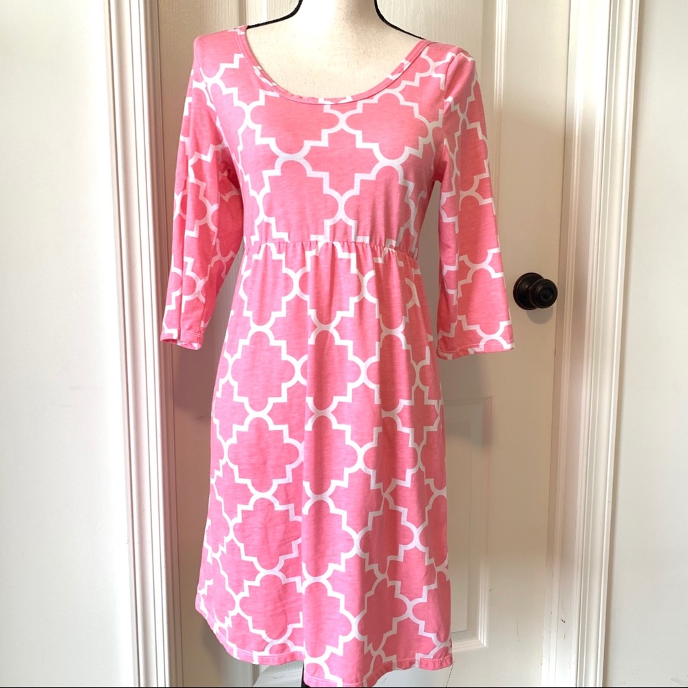 LOLLY WOLLY DOODLE Lattice Olivia Dress—SZ. SMALL - Picture 2 of 11